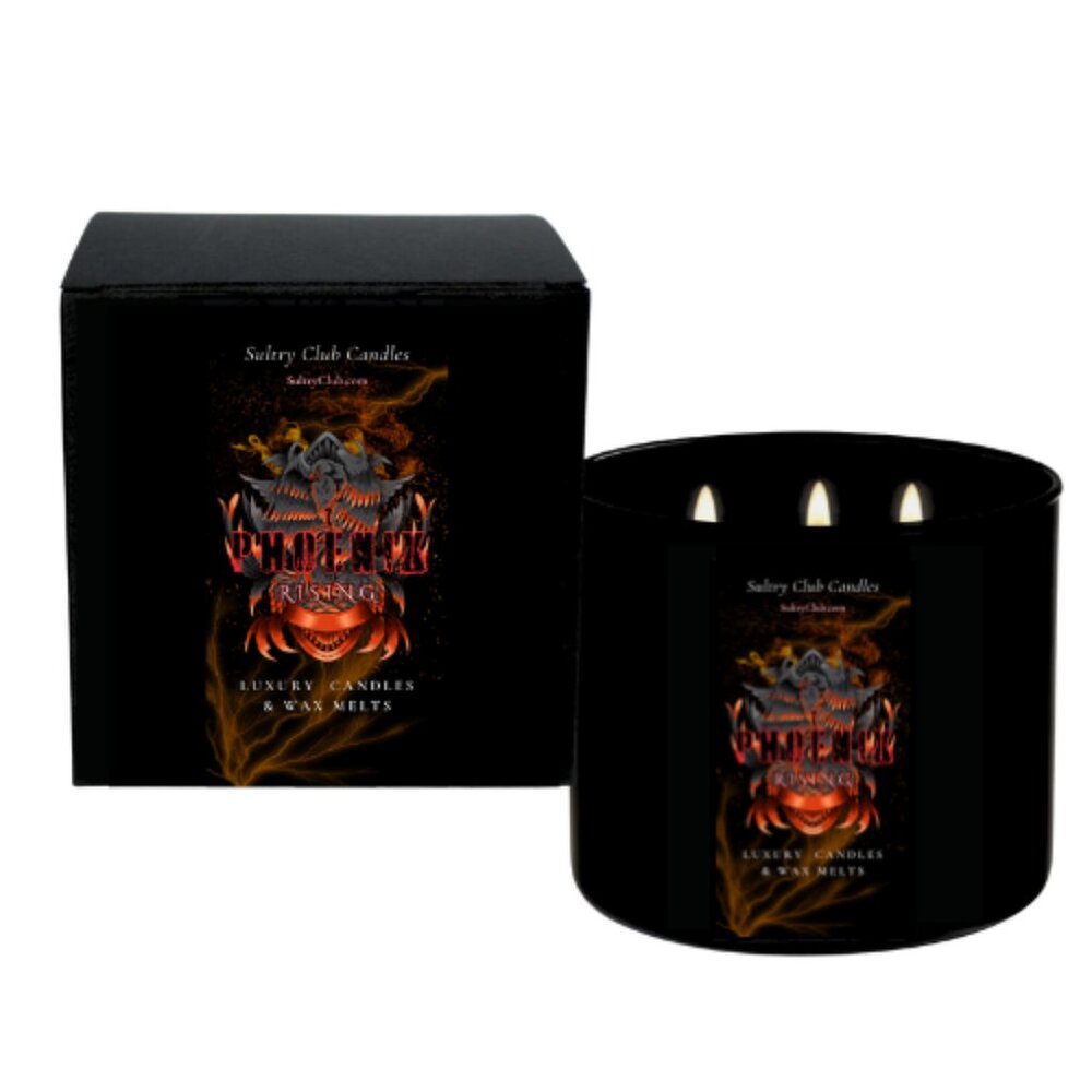 Phoenix Rising 3 Wick Vegan Candle